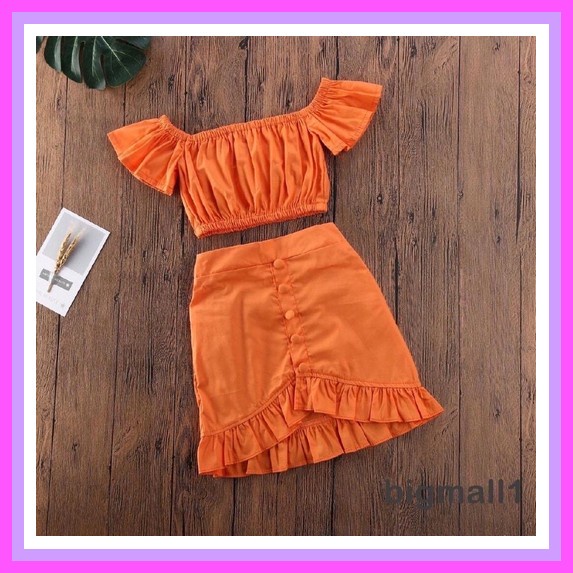 Baju Setelan Anak Perempuan Rayon Polos Umur 1-5 Tahun Baju Anak Perempuan One Set Cecil Murah Grosi