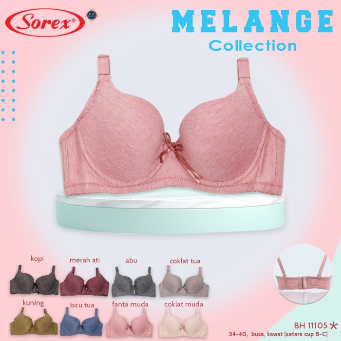 Bra Kawat Sorex Melange Collection 11105