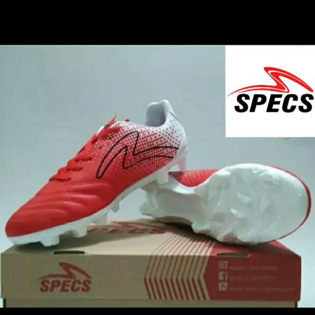 GRATIS DEKKER KEREN l ORIGINAL SEPATU BOLA SPECS STARDUST 19 FB RED NEW