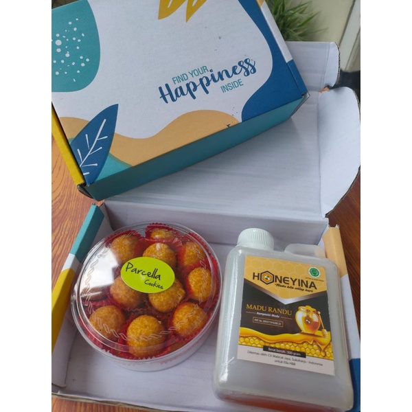 

Hampers Ramadhan/ Parcel Ramadhan Cookies+Madu