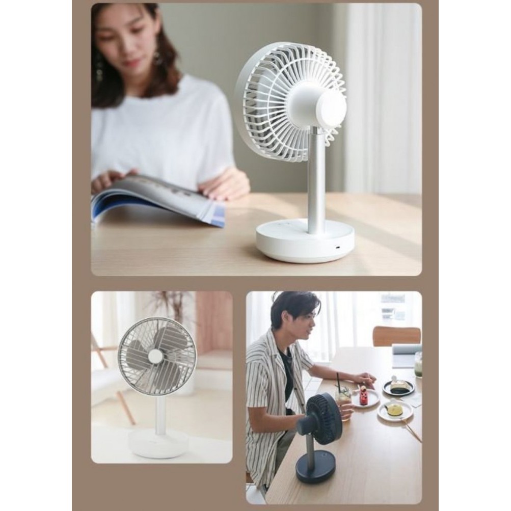 859 REMAX F33 - ZIRY SERIES - Oscillating Desktop Rotatable Fan