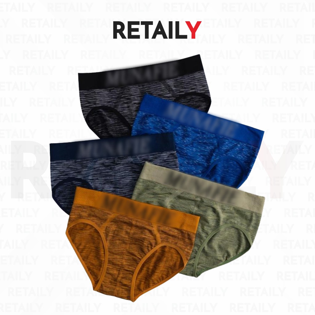 Retaily W030 Celana Dalam Pria CD Dalaman Cowok Motif Underwear Men