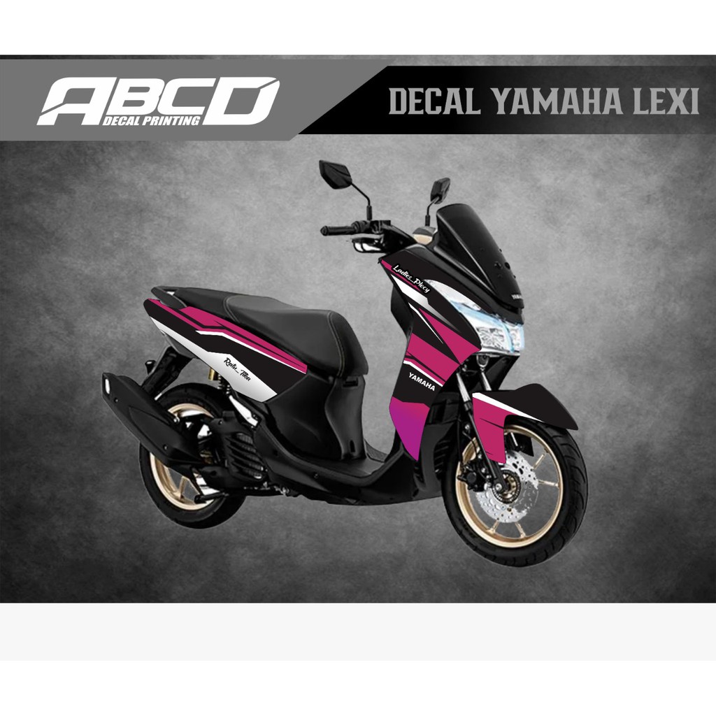 Decal yamaha lexi