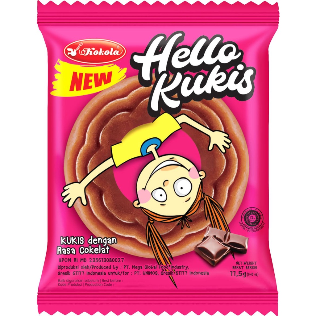 

Kokola Hello Cookies 11.5Gr (20 Pcs)