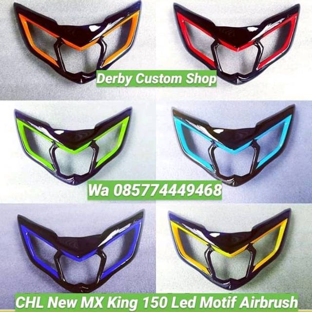 COVER LAMPU New MX KING