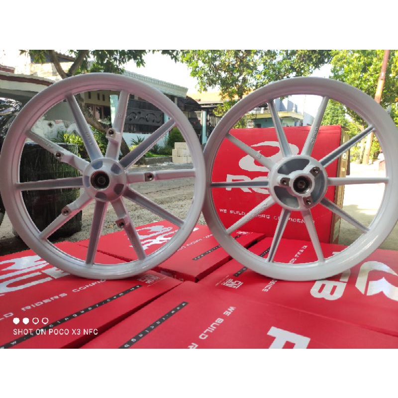 VELG RCB SP811 WHITE SATRIA FU/SATRIA FU INJEKSI