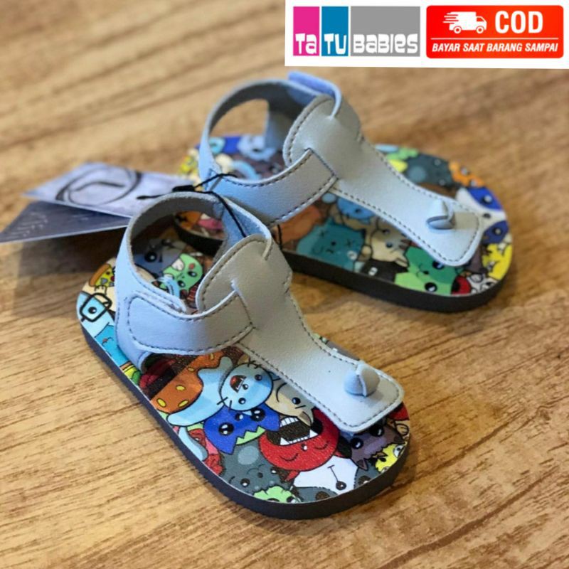 Loklin - Sandal Loklin Anak Laki Laki | Sendal Anak Laki Laki | Sandal Bayi Laki Laki | Sandal Tali 