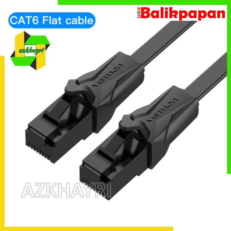 Vention Kabel Lan RJ45 Cat6 Cat.6 Flat Gigabit UTP