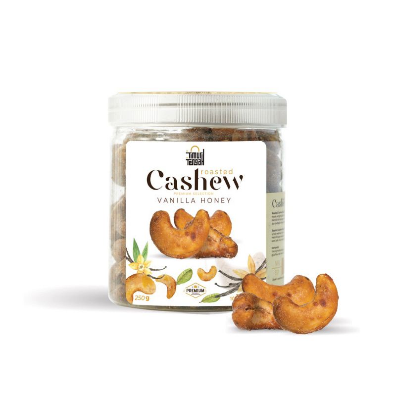 

(Hafiz Store) Cashew Vanilla Honey Premium 250 g | Kacang Mede Vanilla Madu Premium