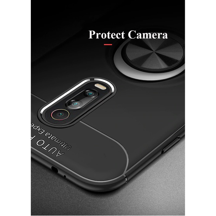 Case Autofocus Magnetic Ring invisible autofocus iring For XIAOMI REDMI K20 FREE TEMPERED GLASS FULL