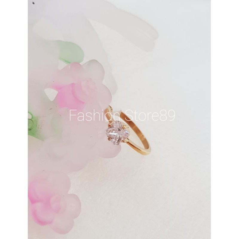 Cincin nikah couple titanium silver kualitas terbaik antikarat selamanya Cincin Titanium White