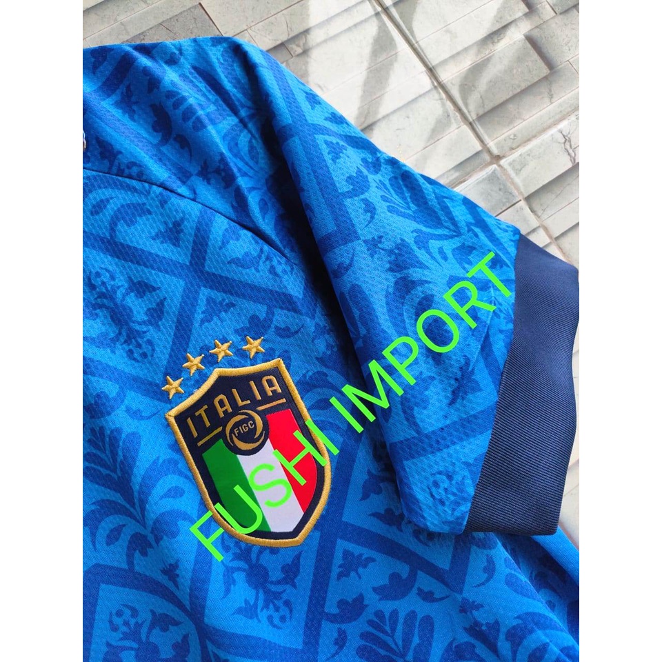 HQ JERSEY BOLA ITALIA HOME NEW ULTRAWEAVE EU CUP 2022 ITALY GO HIGH QUALITY IMPORT