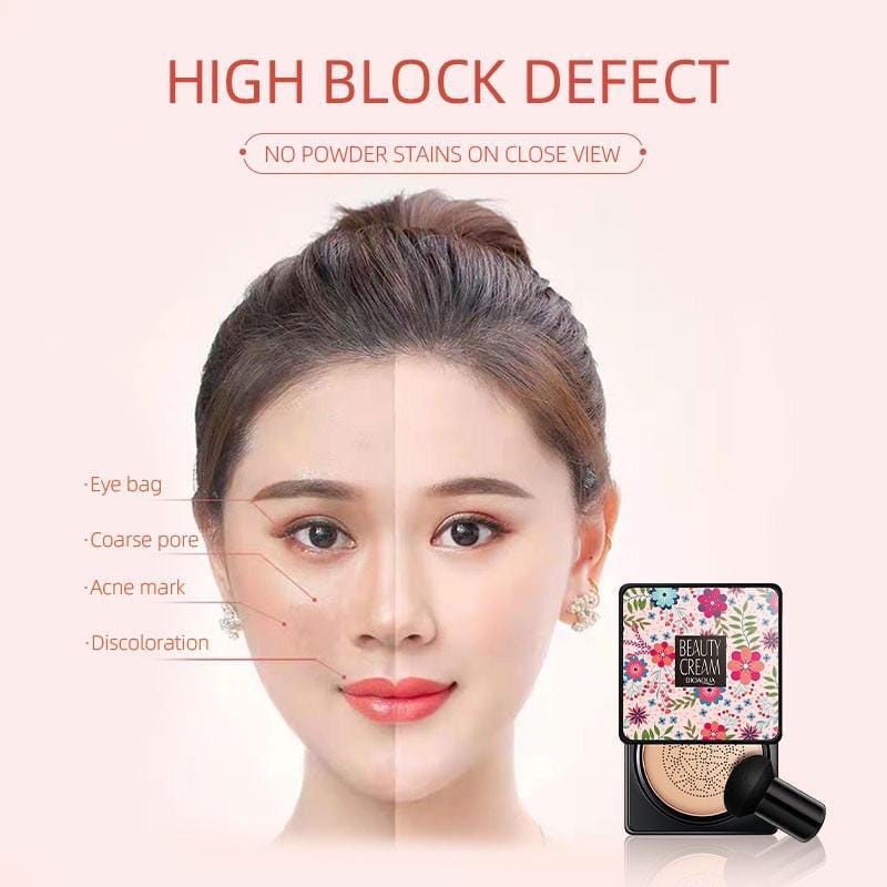 bb cushion whitening Beauty cream air cushion foundation BIOAQUA bb cream Oil control Pressed Powder-Matte Bedak Padat original BPOM