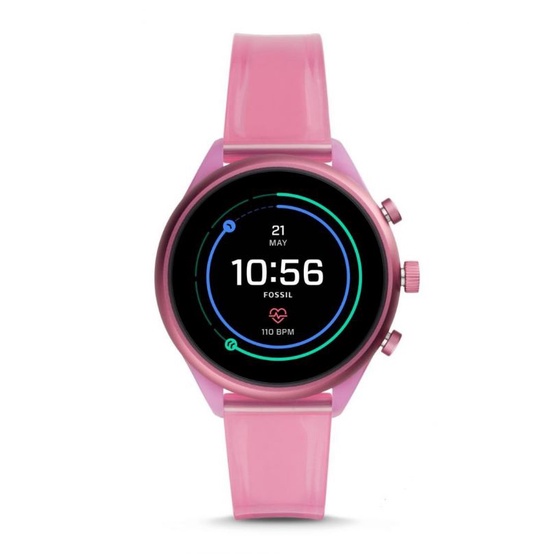 New With BoxFossil Smartwatch Gen 4  Sport Pink Silicon