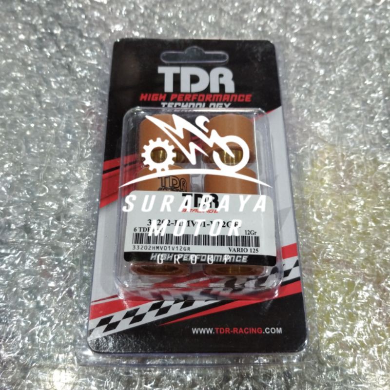 ROLLER RACING TDR VARIO 125 150 7GR 8GR 9GR 10GR 11GR 12GR 13GR 14GR