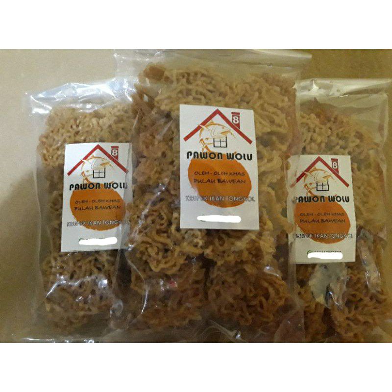 Krupuk ikan tongkol bawean