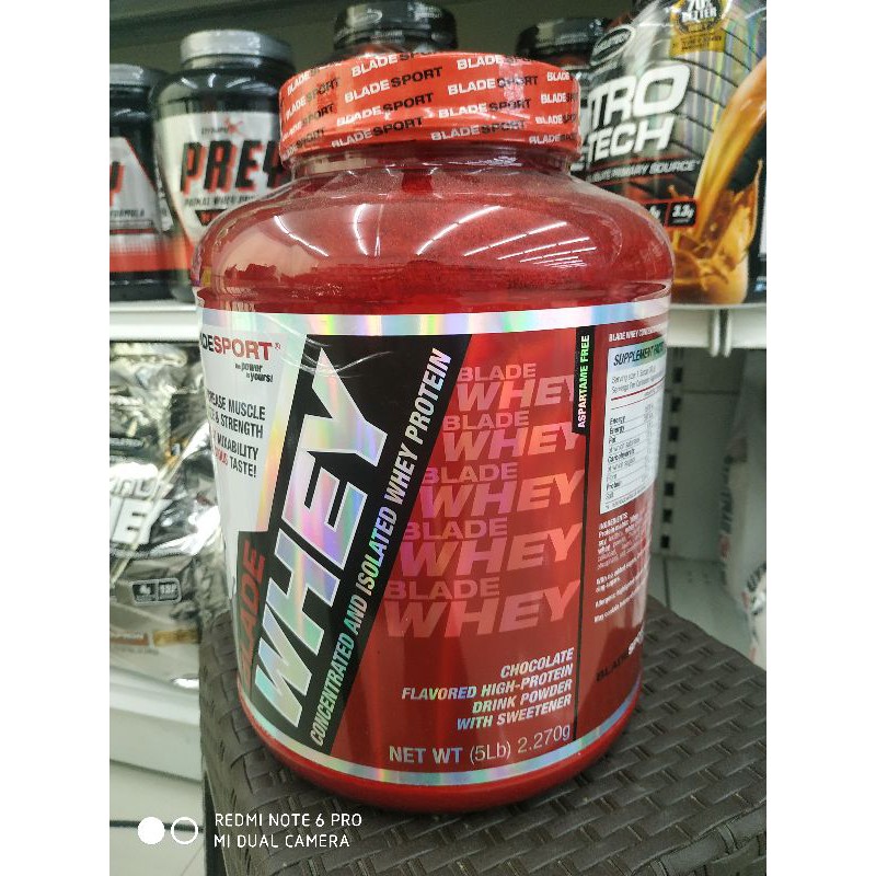 blade whey protein 5 lbs whey protein isolate coriginal superr aseli