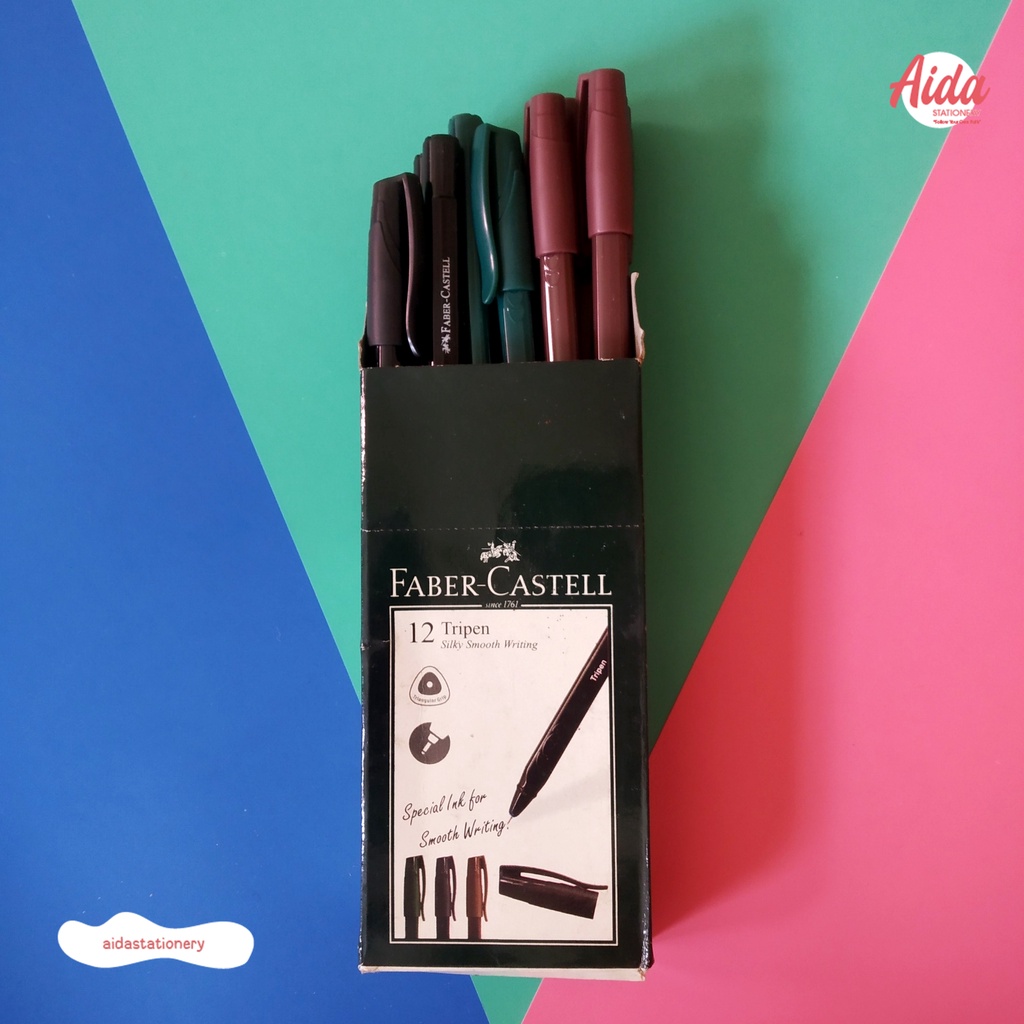 

Pulpen Faber Castell Tripen - 3 Warna (satuan)