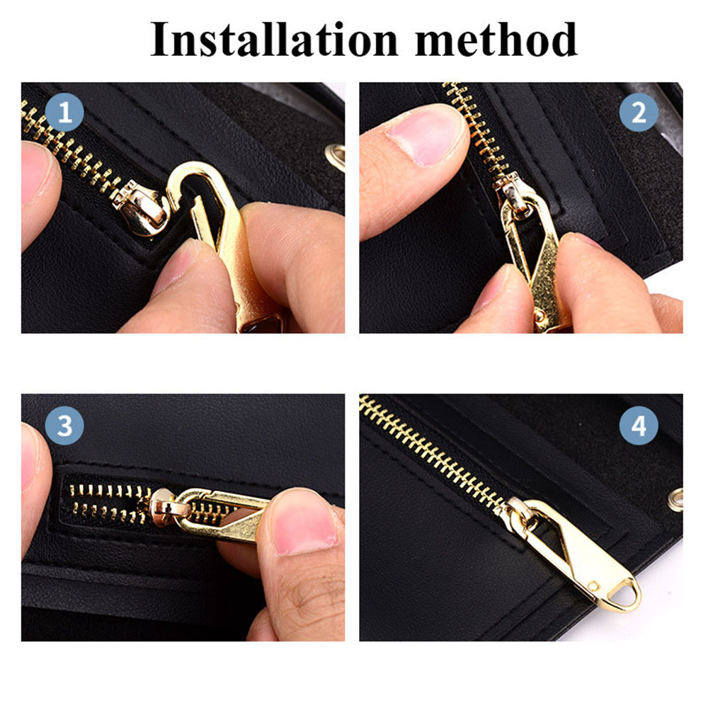 1 Buah Penarik Ritsleting Tas Tab Tarik Yang Dapat Dilepas Alat Penarik Resleting Universal Aksesoris Mode