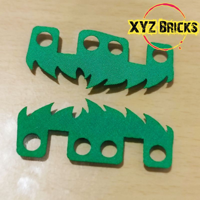 LEGO PARTS 6186939 Cloth - Skirt Leaf No. 1 Dark Green - Poison Ivy