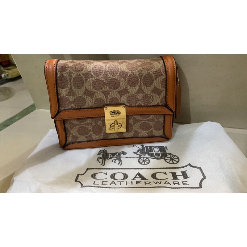 

tas branded Coach lengkap box + Paper bag