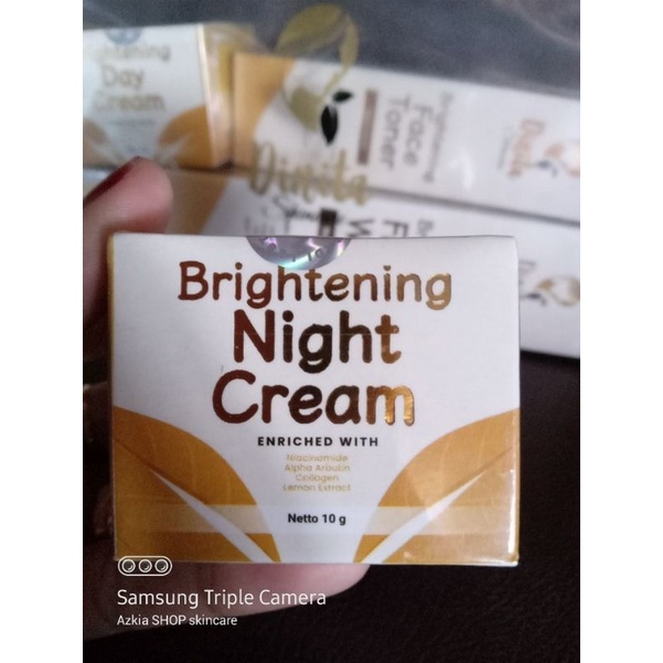 Dinita skincare premium cream malam ecer