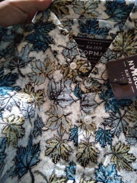 Sanvanina E-1513 Kemeja Batik Panjang Premium Apurva Navy