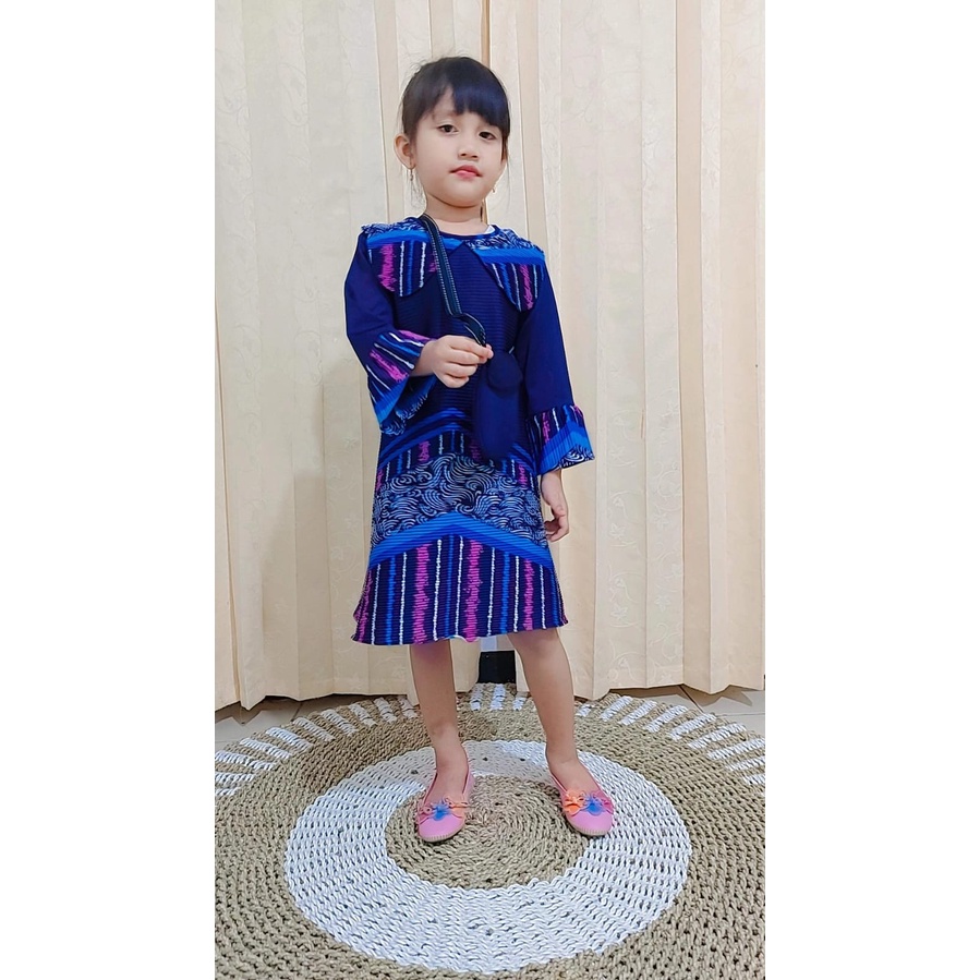 Baju Dress Naik Turun Viral TIK TOK Terbaru/Pakaian Anak Perempuan Naik Turun