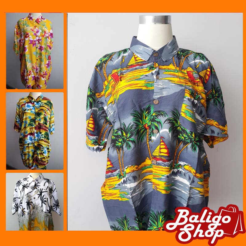 Baju Hawaii Kemeja kemeja bali Oleh Oleh Khas Bali