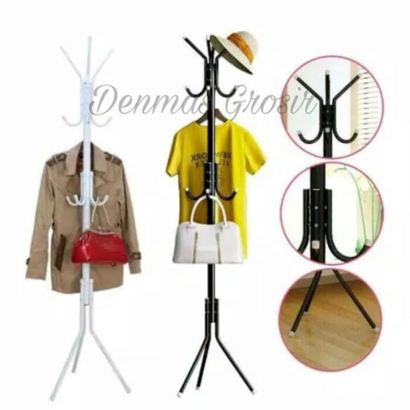 (COD)Stand Hanger/Gantungan Berdiri/Gantungan Baju Topi Murah