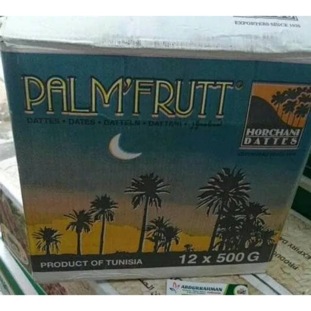 Kurma Palm Fruit, 12x500 gram