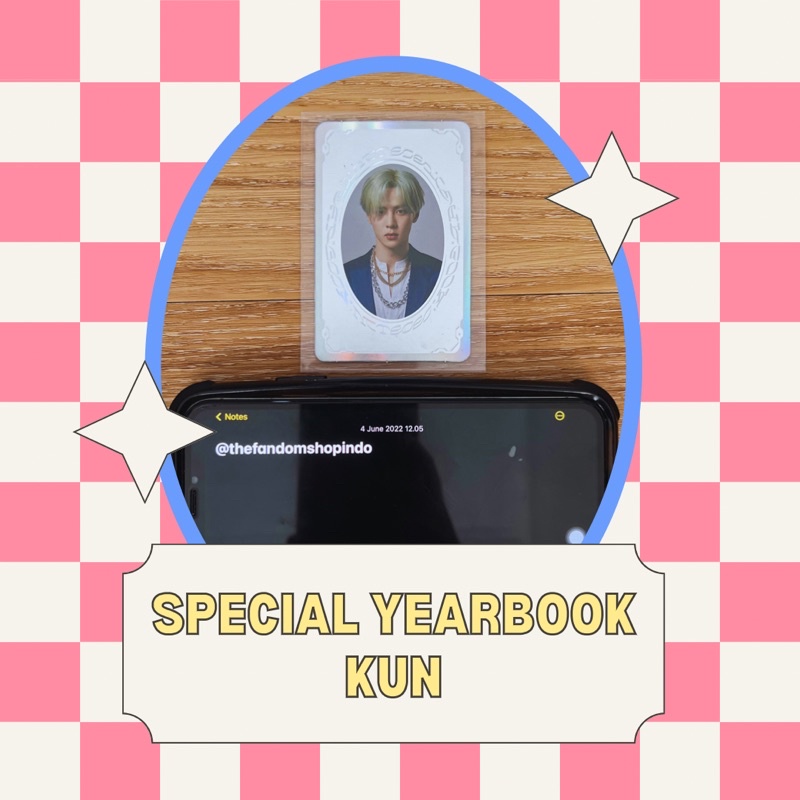WTS Ready INA | Special Yearbook Card SYB Kun Resonance NCT 2020