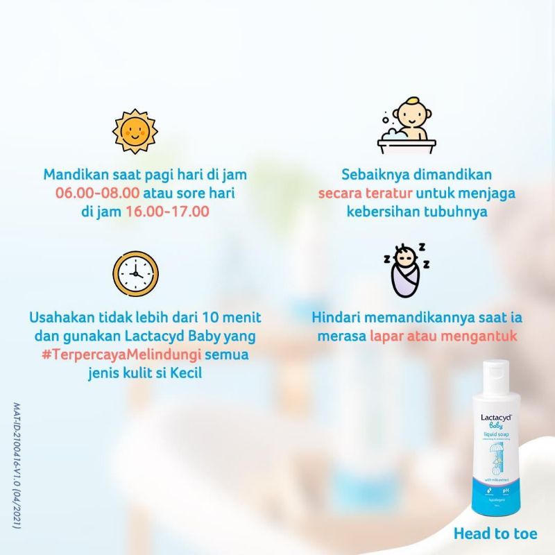 Lactacyd Baby Liquid Soap Sabun Mandi  Cair Bayi