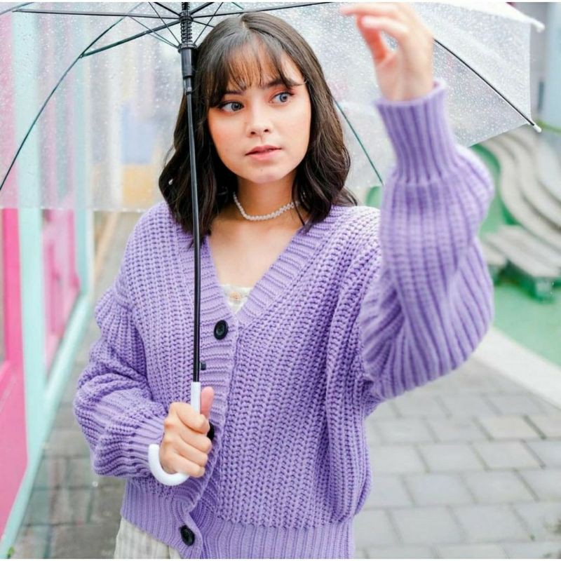 CARDIGAN CROP / CROP KACING / ELLENA BASIC OUTWEAR (7 GET) / MIDI KARDIGAN /RAJUT PREMIUM / BASIC outer