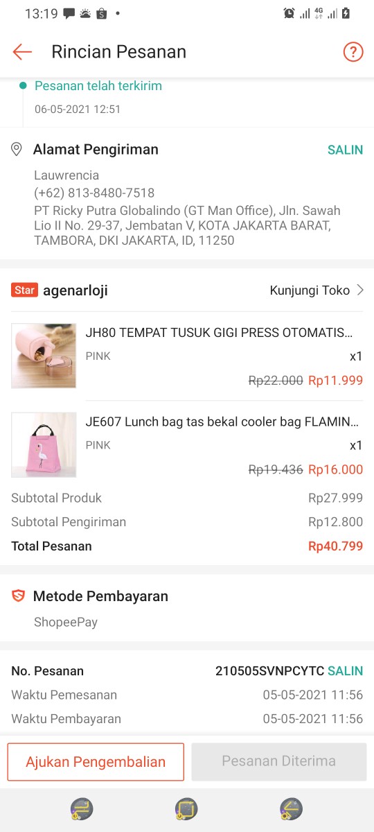 Jh80 Tempat Tusuk Gigi Press Otomatis Kotak Wadah Toothpick Holder Dispenser Automatic Pop Up Box