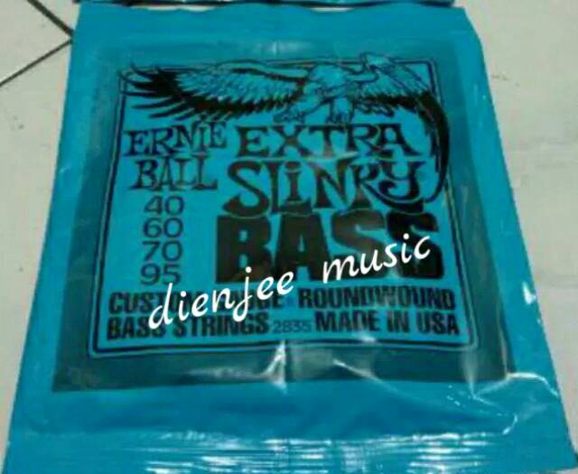 Senar gitar Bass ernieball