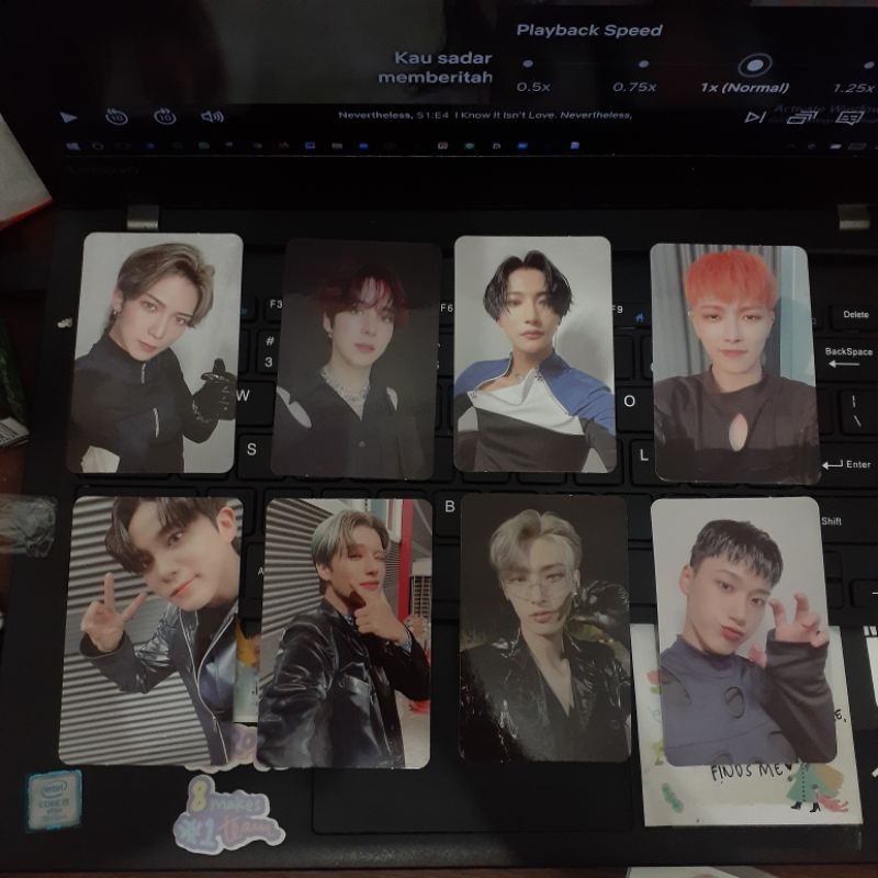 ATEEZ PHOTOCARD SYNNARA FEVER PART 3 SEONGHWA YEOSANG YUNHO JONGHO WOOYOUNG