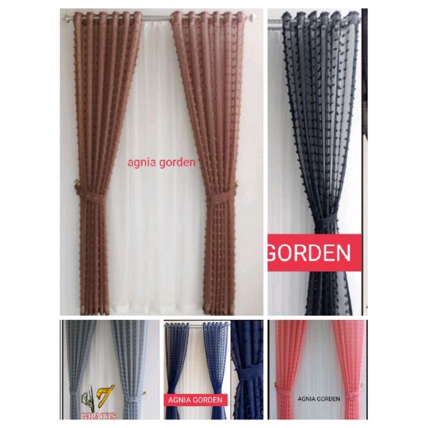 promo vitrase ruby model smokring.tirai jendela.gorden jendela minimalis.gorden tirai jendela kamar