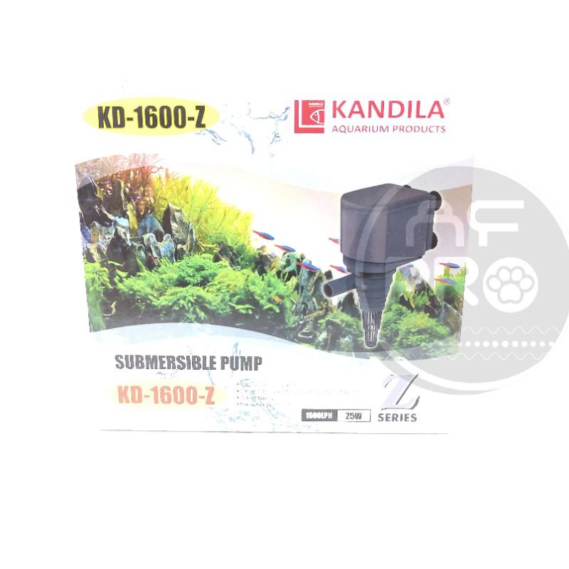 POMPA AQUARIUM​ KOLAM HIDROPONIK KANDILA KD 1600Z