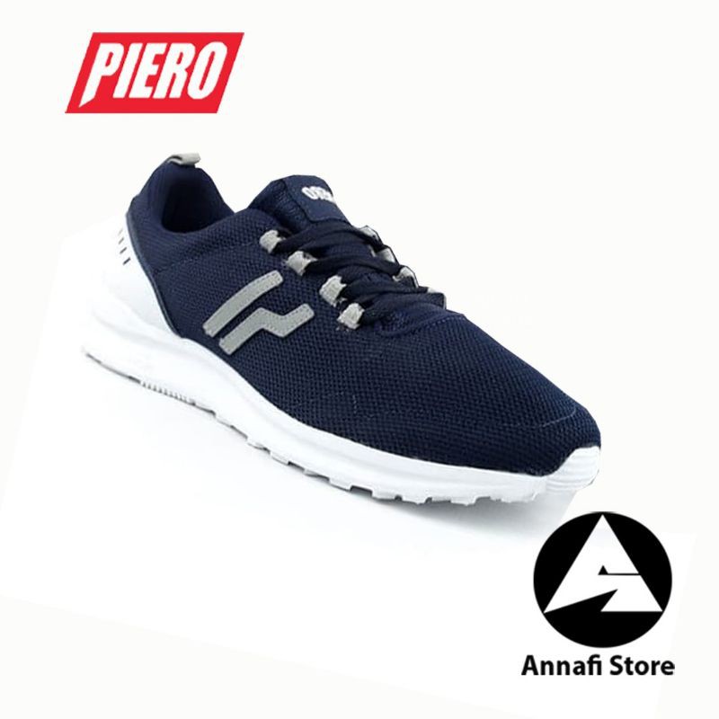 Jual sepatu sneaker pria Piero Original City Plus P20619 Insigna White