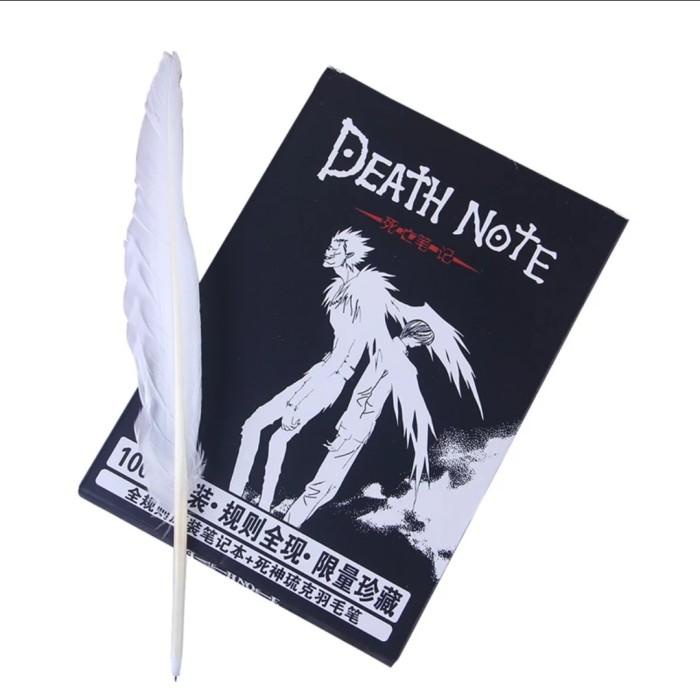 

Nb Buku Death Note + Pulpen Bulu