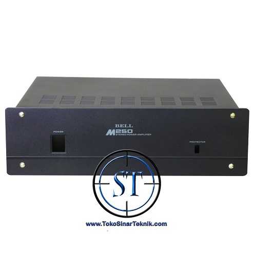 Box Power Amplifier M-250 Box Amply Box Ampli Kotak Wadah Alumunium BELL M250 M 250 M-250