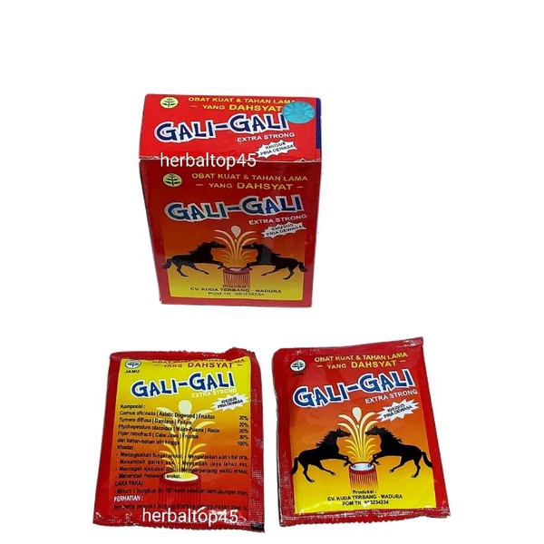 Gali gali merah serbuk