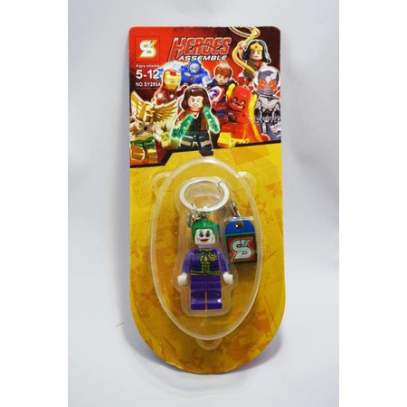 Gantungan Kunci Lego Joker Heroes Assemble [SY]