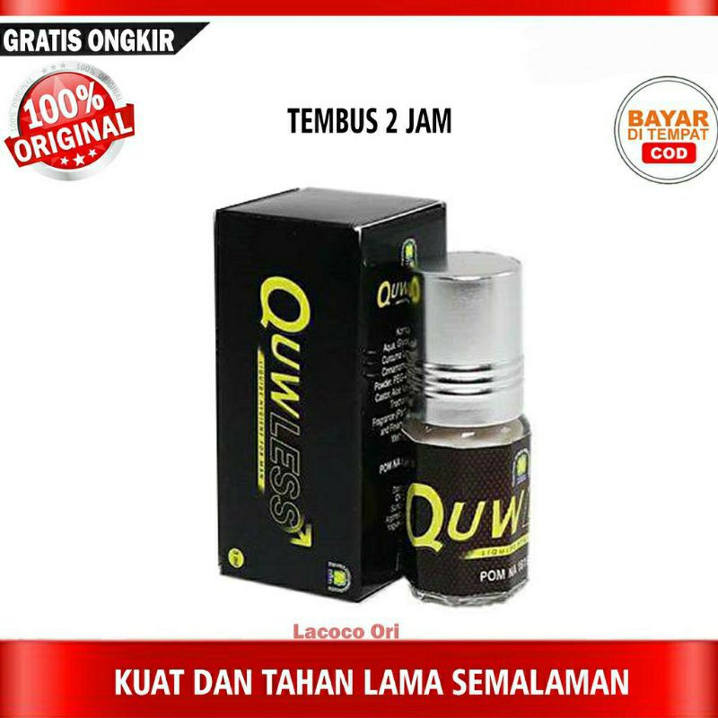 QUWLESS-ORIGINAL-AMPUH-OBAT KUAT-OBAT PERKASA-MINYAK OLES-OBAT TAHAN LAMA-HERBAL-OBAT EJAKULASI DINI