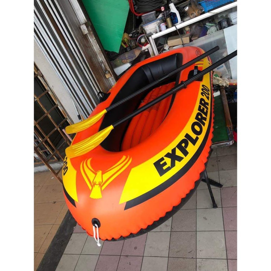 Intex Explorer 200 - Perahu Karet untuk Berenang dan Bermain di Air