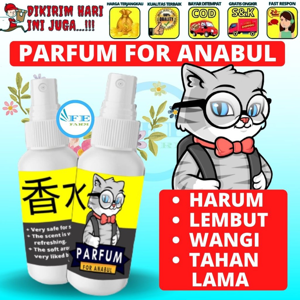 Pewangi Parfum Minyak Wangi Kucing Anjing FEFARM