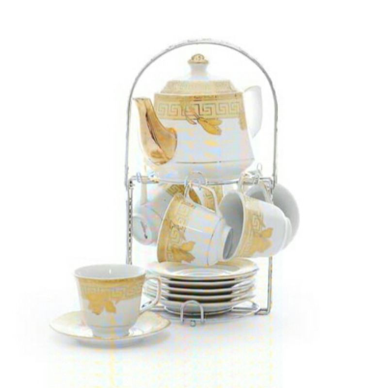 Coffee & tea set keramik motif vicenza c/ca 78