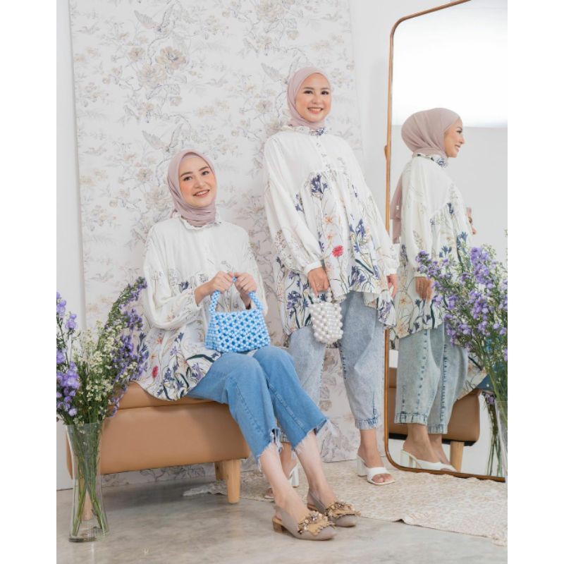 HEIDI TOP CALLA LILY by Haideeorlin