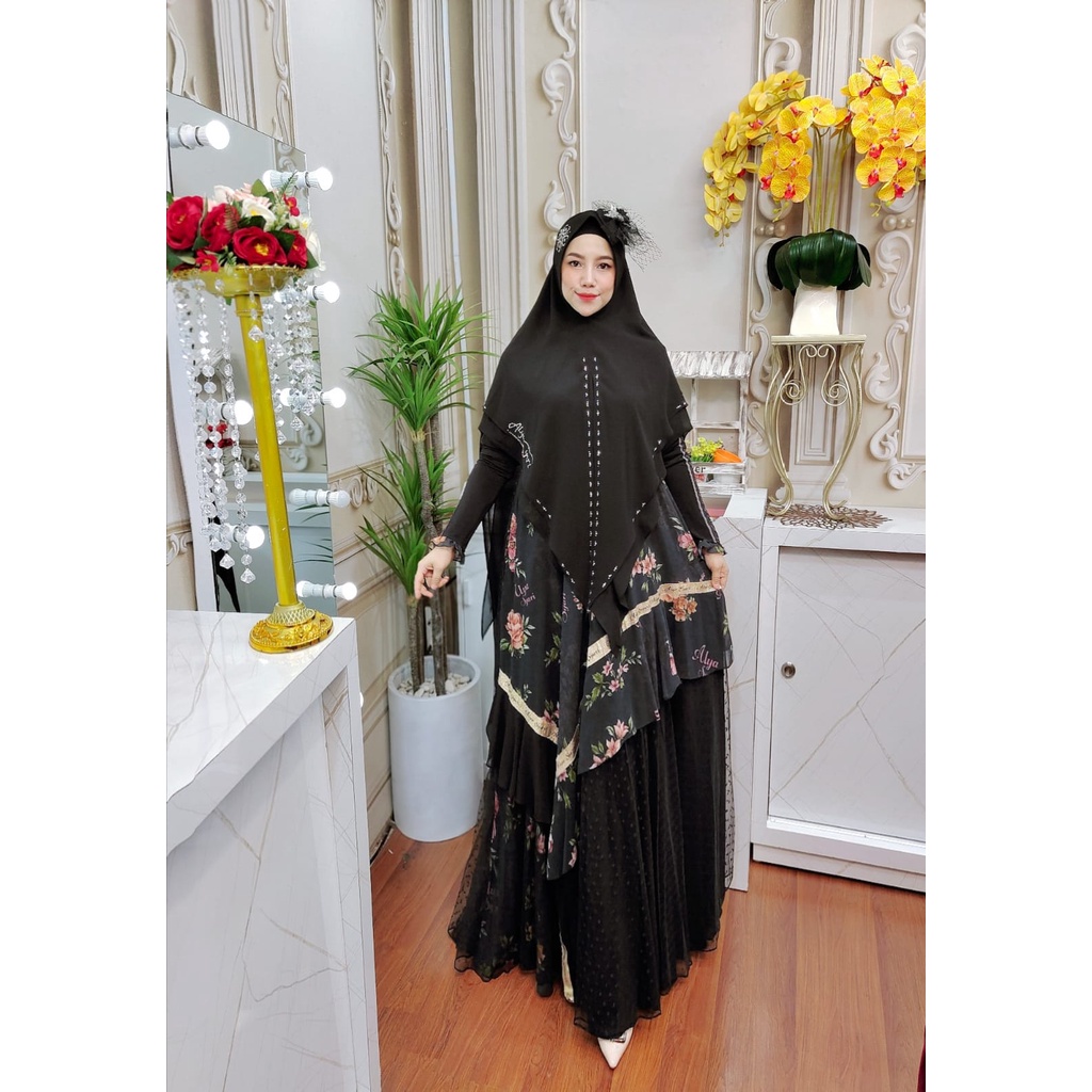Mazzaya Part 2 By Alya Syari Official ORI Hijab Gamis Syari Kekinian BestSeller Terlaris Termurah Original Syari